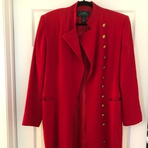 Ralph Lauren Red Coat